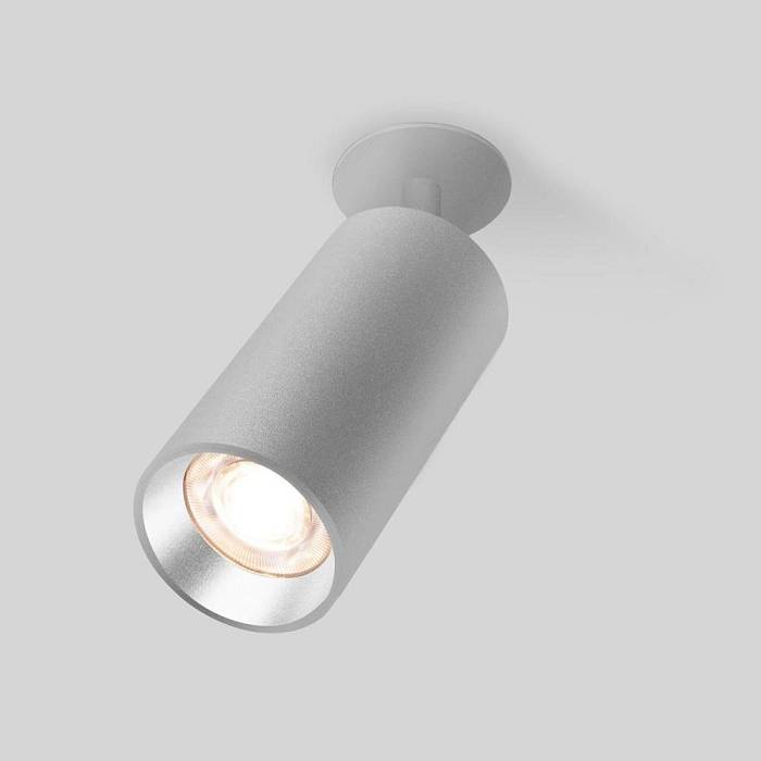 Встраиваемый светодиодный спот Elektrostandard Diffe 25066/Led серебряный a058212 В наличии, Производитель:Elektrostandard, Тип: Встраиваемые споты, Артикул: a058212 Доставка по РФ, актуальные цены и остатки, интернет-магазин Торгостров