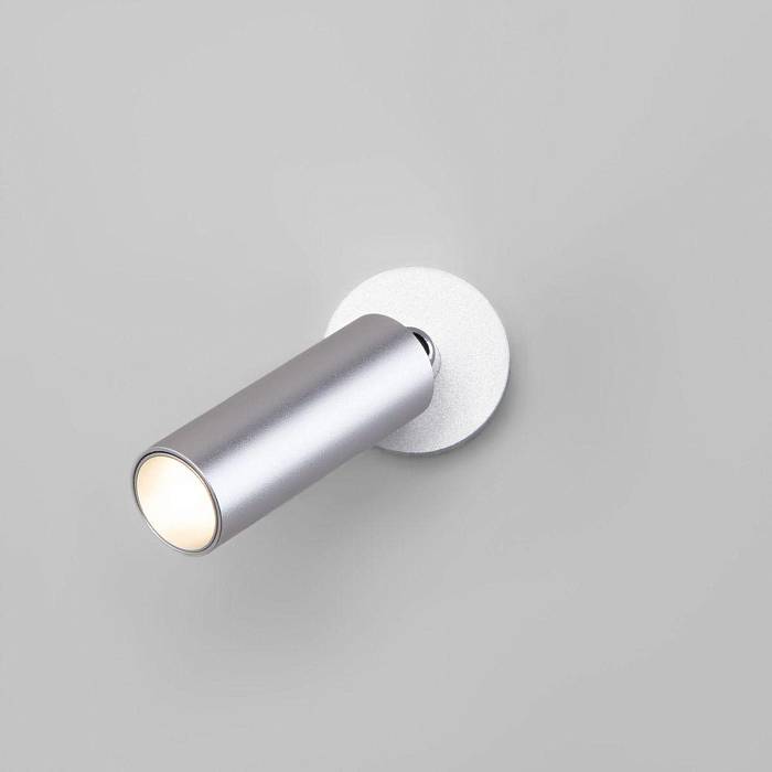 Светодиодный спот Eurosvet Pin 20133/1 LED серебро В наличии, Производитель:Eurosvet, Тип: С 1 плафоном, Артикул: a058950 Доставка по РФ, актуальные цены и остатки, интернет-магазин Торгостров