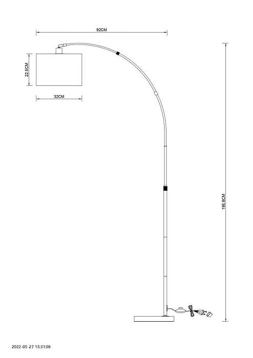 Торшер Arte Lamp Paolo A4060PN-1PB В наличии, Производитель:Arte Lamp, Тип: Изогнутые, Артикул: A4060PN-1PB Доставка по РФ, актуальные цены и остатки, интернет-магазин Торгостров