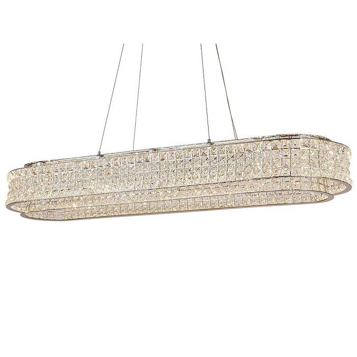Подвесной светодиодный светильник Newport Venera 8510/120 chrome М0069973 В наличии, Производитель:Newport, Тип: Подвесные, Артикул: 8510/120 chrome Доставка по РФ, актуальные цены и остатки, интернет-магазин Торгостров
