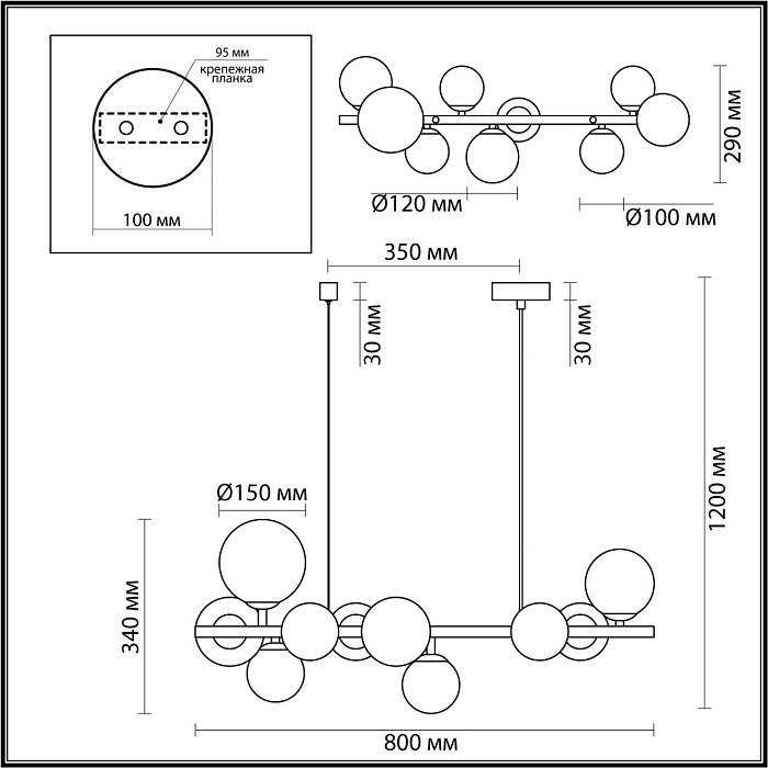 Подвесная люстра Odeon Light Modern Tovi 4818/10 В наличии, Производитель:Odeon Light, Тип: Подвесные, Артикул: 4818/10 Доставка по РФ, актуальные цены и остатки, интернет-магазин Торгостров