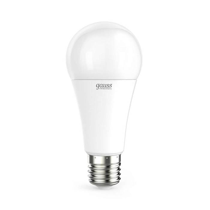 Лампа светодиодная Gauss E27 20W 4100K матовая 23229 В наличии, Производитель:Gauss, Тип: Светодиодные, Артикул: 23229 Доставка по РФ, актуальные цены и остатки, интернет-магазин Торгостров