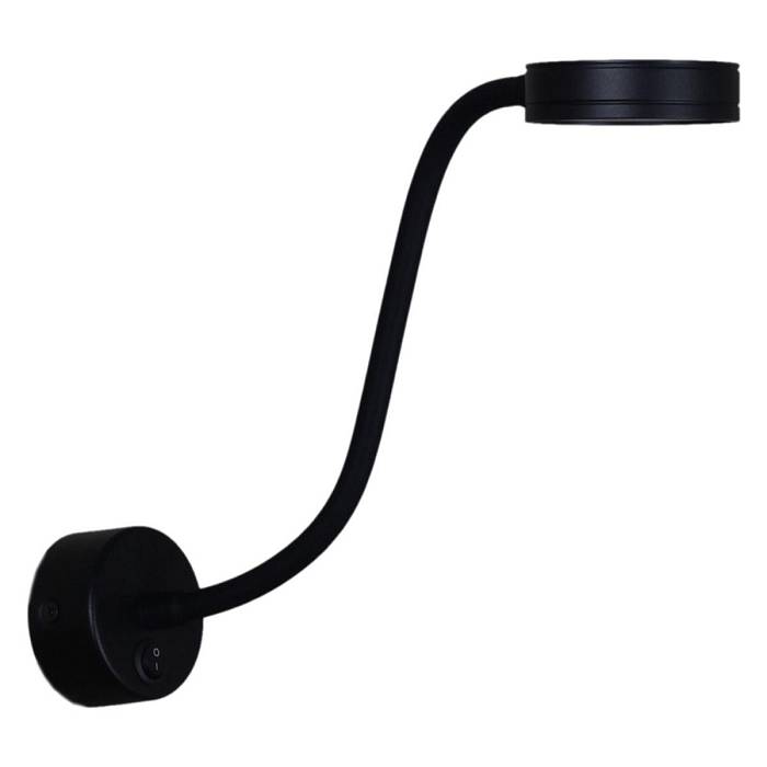  В наличии, Производитель:Reluce, Тип: Гибкие бра, Артикул: 86206-9.2-001MN LED5W BK Доставка по РФ, актуальные цены и остатки, интернет-магазин Торгостров