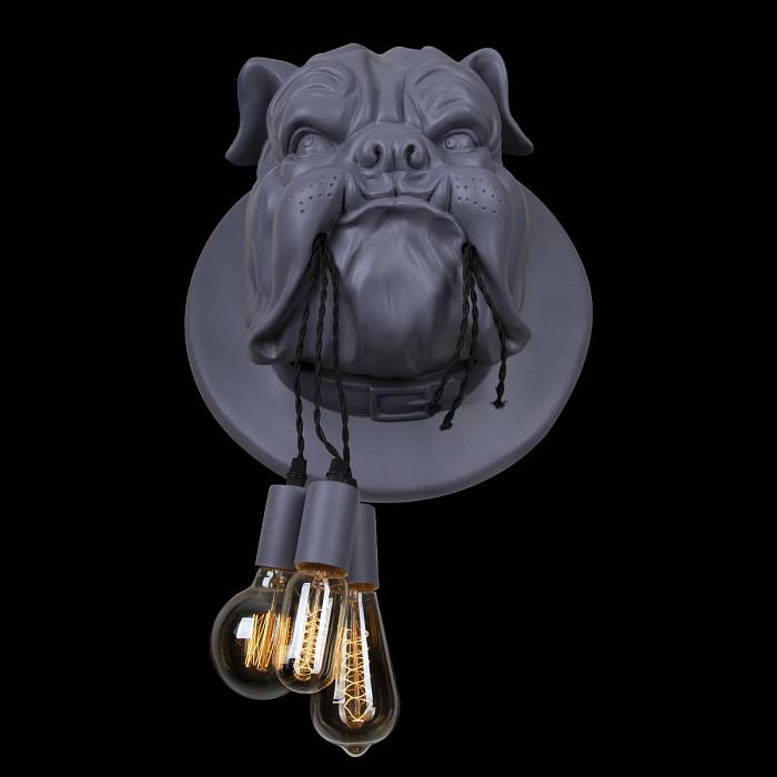 Настенный светильник Loft IT Bulldog 10177 Grey за 17 250 ₽ в наличии с доставкой по России. Настенные светильники. Интернет-магазин каталог товаров актуальные цены и остатки