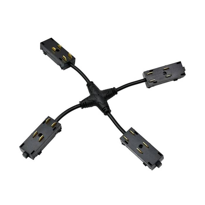 Коннектор X-образный гибкий Denkirs Smart Hide TR2116-BK за 1 160 ₽ в наличии с доставкой по России. Комплектующие для трековых систем. Интернет-магазин каталог товаров актуальные цены и остатки