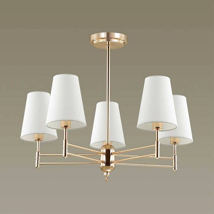 Подвесная люстра Lumion Neoclassi Doris 4436/5C В наличии, Производитель:Lumion, Тип: Люстры на штанге, Артикул: 4436/5C Доставка по РФ, актуальные цены и остатки, интернет-магазин Торгостров