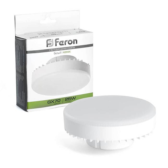 Лампа светодиодная Feron LB-474 GX70 25W 4000K 38269 В наличии, Производитель:Feron, Тип: Светодиодные, Артикул: 38269 Доставка по РФ, актуальные цены и остатки, интернет-магазин Торгостров
