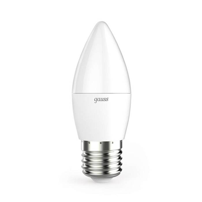 Лампа светодиодная Gauss E27 6.5W 4100К матовая 103102207 В наличии, Производитель:Gauss, Тип: Светодиодные, Артикул: 103102207 Доставка по РФ, актуальные цены и остатки, интернет-магазин Торгостров