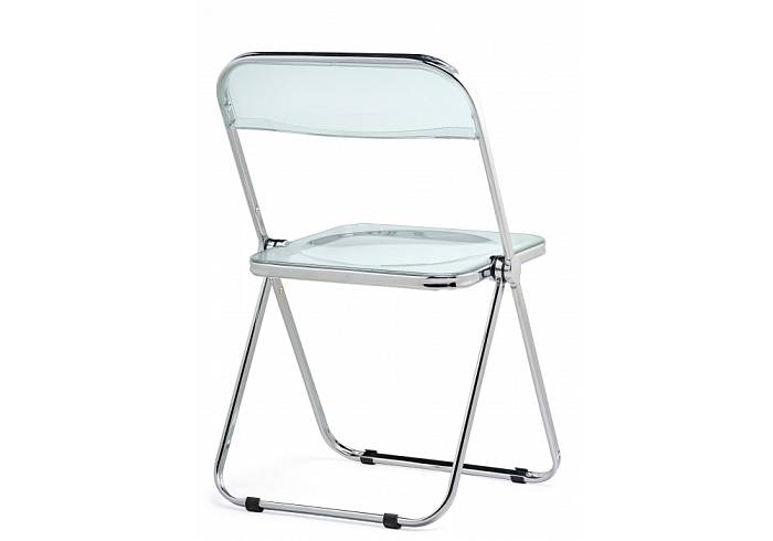 Купить Пластиковый стул Fold складной clear gray-blue за 4 580 ₽ в наличии с доставкой по России. Интернет-магазин каталог товаров