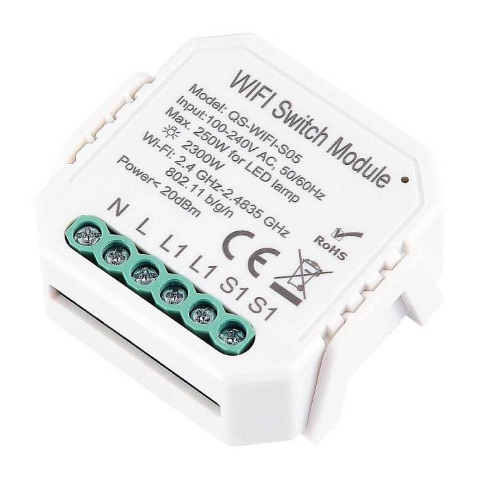 WIFI реле 1 канал 10A ST Luce ST9000 ST9000.500.01C за 1 840 ₽ в наличии с доставкой по России. Интернет-магазин комплектующих для управления светом. Актуальные наличие и цены