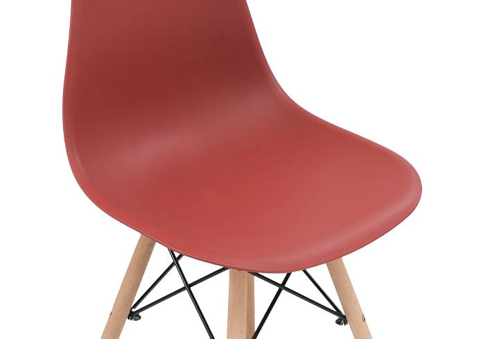 Купить Пластиковый стул Eames PC-015 bordeaux за 2 300 ₽ в наличии с доставкой по России. Интернет-магазин каталог товаров