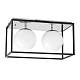В наличии, Производитель:Lumina Deco, Тип: Потолочные, Артикул: LDC 8060-2 CHR+BK Доставка по РФ, актуальные цены и остатки, интернет-магазин Торгостров