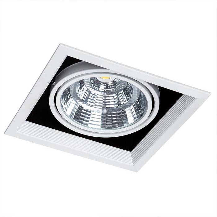Встраиваемый светодиодный светильник Arte Lamp Merga A8450PL-1WH за 3 160 ₽ в наличии с доставкой по России. Карданные светильники. Интернет-магазин каталог товаров актуальные цены и остатки