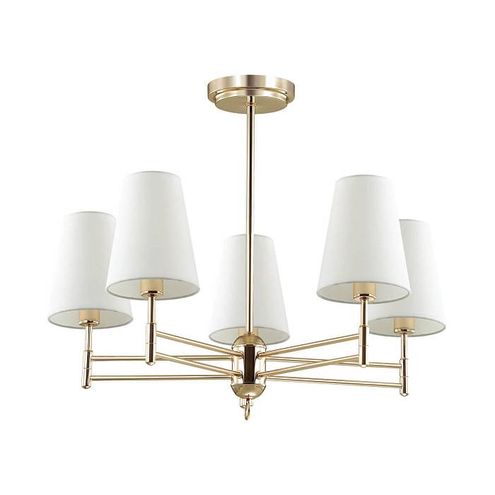 Подвесная люстра Lumion Neoclassi Doris 4436/5C В наличии, Производитель:Lumion, Тип: Люстры на штанге, Артикул: 4436/5C Доставка по РФ, актуальные цены и остатки, интернет-магазин Торгостров