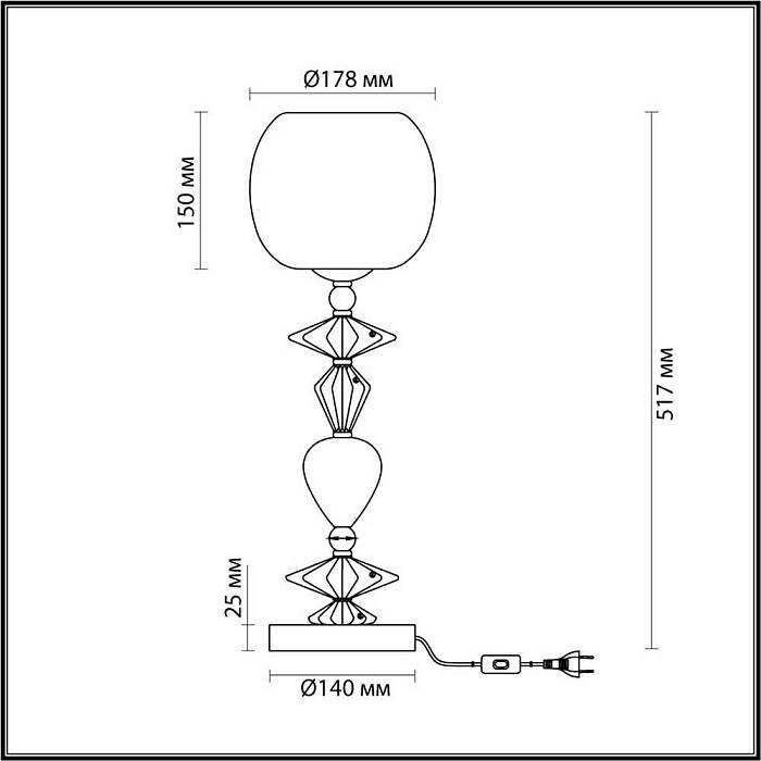 Настольная лампа Odeon Light Classic Bizet 4855/1T В наличии, Производитель:Odeon Light, Тип: Декоративные, Артикул: 4855/1T Доставка по РФ, актуальные цены и остатки, интернет-магазин Торгостров