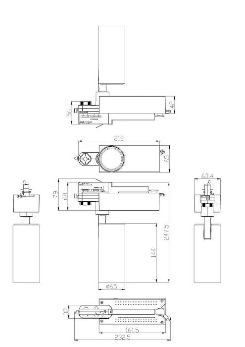 Трековый светодиодный светильник ЭРА SТR-30-36-40K-B20 Б0049763 Трековый светодиодный светильник ЭРА SТR-30-36-40K-B20 Б0049763 за 2 232 ₽ в наличии с доставкой по России. Трековые светильники. Интернет-магазин каталог товаров актуальные цены и остатки