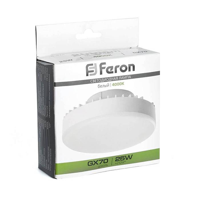 Лампа светодиодная Feron LB-474 GX70 25W 4000K 38269 В наличии, Производитель:Feron, Тип: Светодиодные, Артикул: 38269 Доставка по РФ, актуальные цены и остатки, интернет-магазин Торгостров