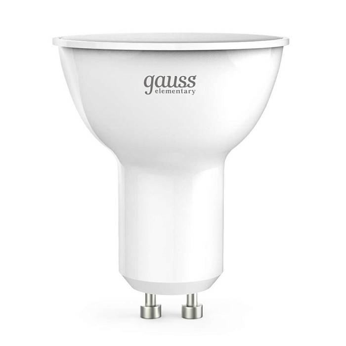 Лампа светодиодная Gauss GU10 9W 3000K матовая 13619 В наличии, Производитель:Gauss, Тип: Светодиодные, Артикул: 13619 Доставка по РФ, актуальные цены и остатки, интернет-магазин Торгостров