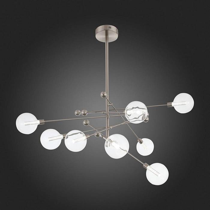 Подвесная светодиодная люстра ST Luce Giacio SL377.342.08 В наличии, Производитель:ST Luce, Тип: Люстры на штанге, Артикул: SL377.342.08 Доставка по РФ, актуальные цены и остатки, интернет-магазин Торгостров
