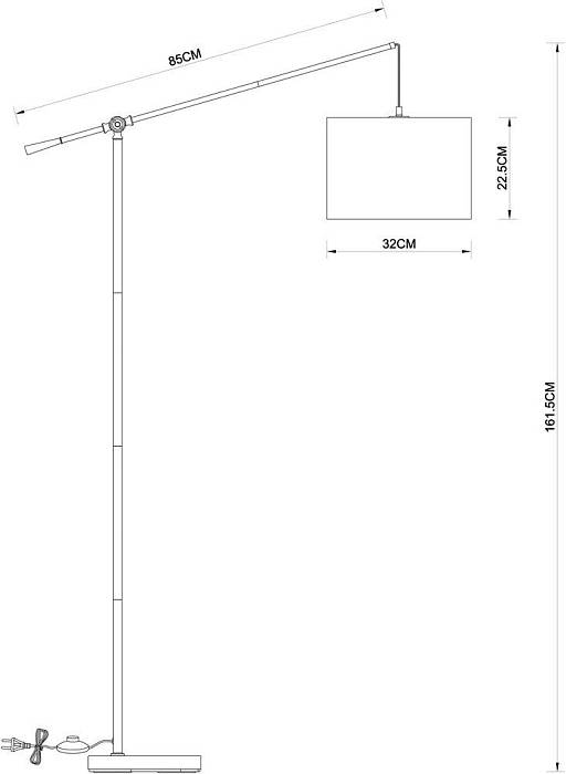 Торшер Arte Lamp Dylan A4054PN-1PB В наличии, Производитель:Arte Lamp, Тип: Для чтения, Артикул: A4054PN-1PB Доставка по РФ, актуальные цены и остатки, интернет-магазин Торгостров
