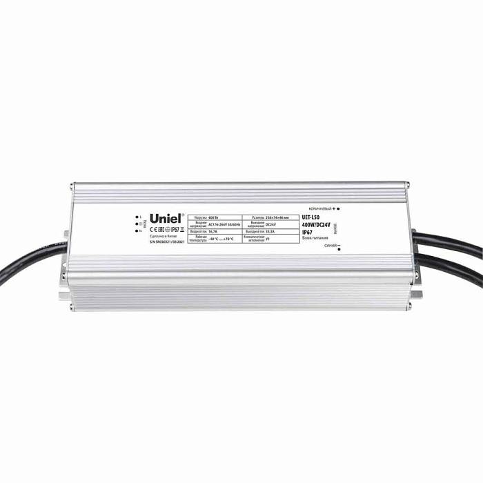 Блок питания Uniel 24V 400W IP67 33,3A UET-L50 400W/DC24V IP67 UL-00008438 Блок питания Uniel 24V 400W IP67 33,3A UET-L50 400W/DC24V IP67 UL-00008438 за 9 417 ₽ в наличии с доставкой по России. Блоки питания. Интернет-магазин каталог товаров актуальные цены и остатки