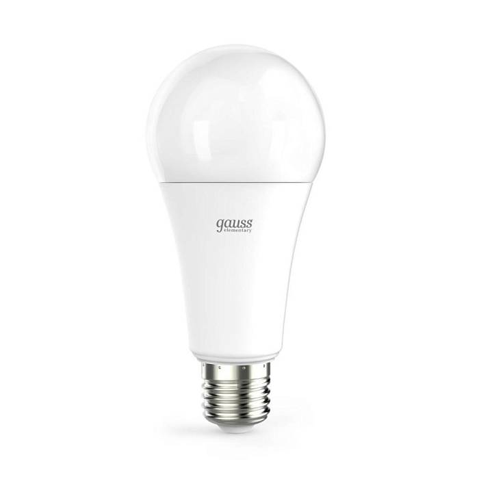 Лампа светодиодная Gauss E27 25W 4100K матовая 73225 В наличии, Производитель:Gauss, Тип: Светодиодные, Артикул: 73225 Доставка по РФ, актуальные цены и остатки, интернет-магазин Торгостров
