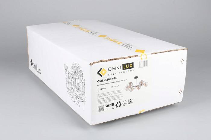 Потолочная люстра Omnilux Sandrigo OML-93607-06 В наличии, Производитель:Omnilux, Тип: Люстры на штанге, Артикул: OML-93607-06 Доставка по РФ, актуальные цены и остатки, интернет-магазин Торгостров