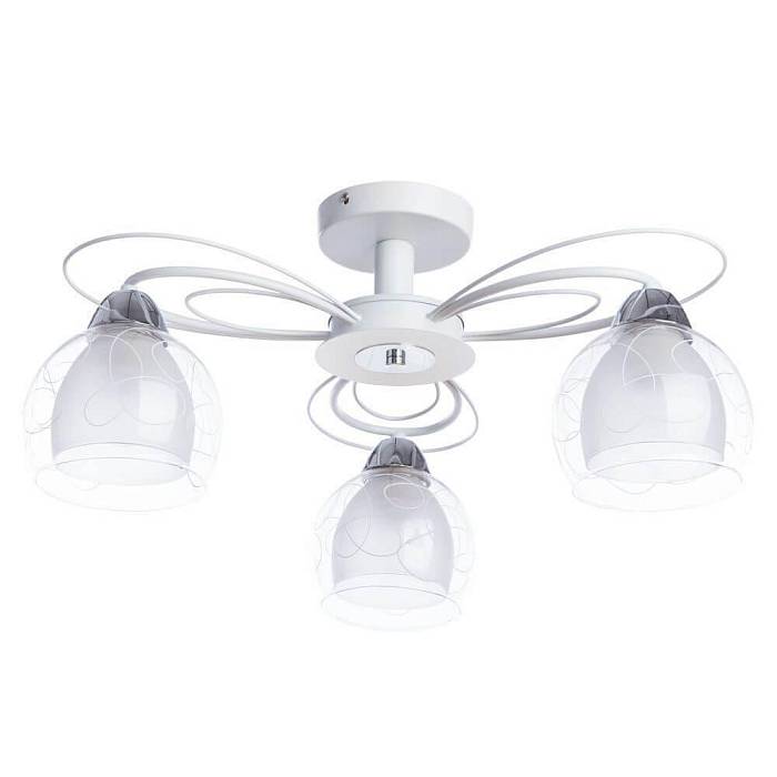 Потолочная люстра Arte Lamp A7585PL-3WH В наличии, Производитель:Arte Lamp, Тип: Потолочные, Артикул: A7585PL-3WH Доставка по РФ, актуальные цены и остатки, интернет-магазин Торгостров