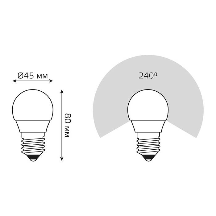 Лампа светодиодная Gauss E27 6W 3000K матовая 53216 В наличии, Производитель:Gauss, Тип: Светодиодные, Артикул: 53216 Доставка по РФ, актуальные цены и остатки, интернет-магазин Торгостров