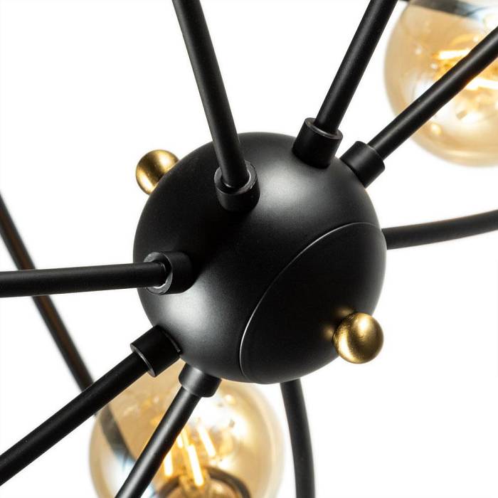 В наличии, Производитель:Arte Lamp, Тип: Люстры на штанге, Артикул: A1963PL-8BK Доставка по РФ, актуальные цены и остатки, интернет-магазин Торгостров