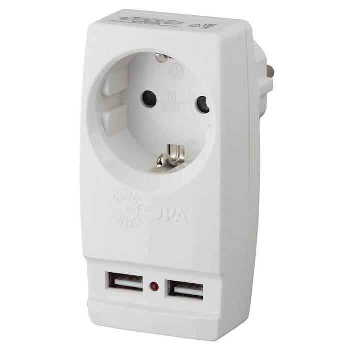 Сетевой разветвитель ЭРА SP-1e-USB-W Б0026332 Сетевой разветвитель ЭРА SP-1e-USB-W Б0026332 за 892 ₽ в наличии с доставкой по России. Удлинители и сетевые фильтры. Интернет-магазин каталог товаров актуальные цены и остатки