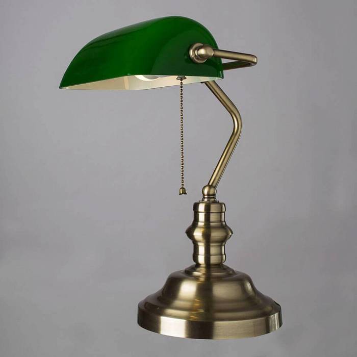 Настольная лампа Arte Lamp Banker A2492LT-1AB В наличии, Производитель:Arte Lamp, Тип: Офисные, Артикул: A2492LT-1AB Доставка по РФ, актуальные цены и остатки, интернет-магазин Торгостров