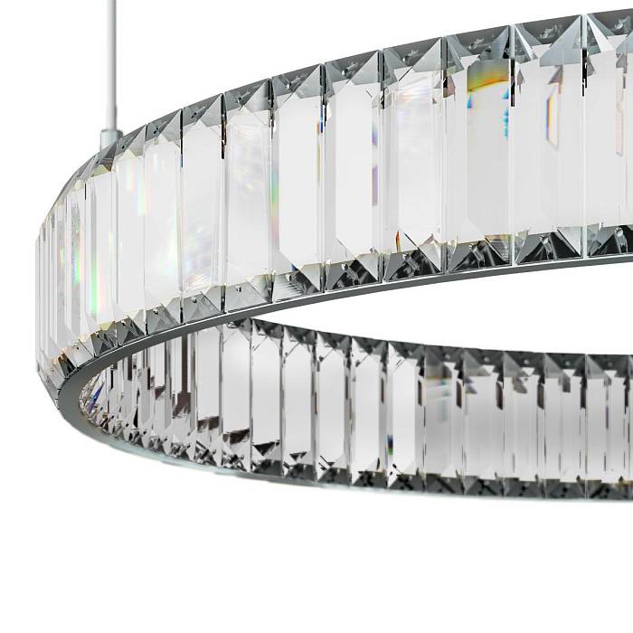 Подвесной светодиодный светильник Loft IT Crystal ring 10135/800 Chrome В наличии, Производитель:Loft IT, Тип: Подвесные, Артикул: 10135/800 Chrome Доставка по РФ, актуальные цены и остатки, интернет-магазин Торгостров