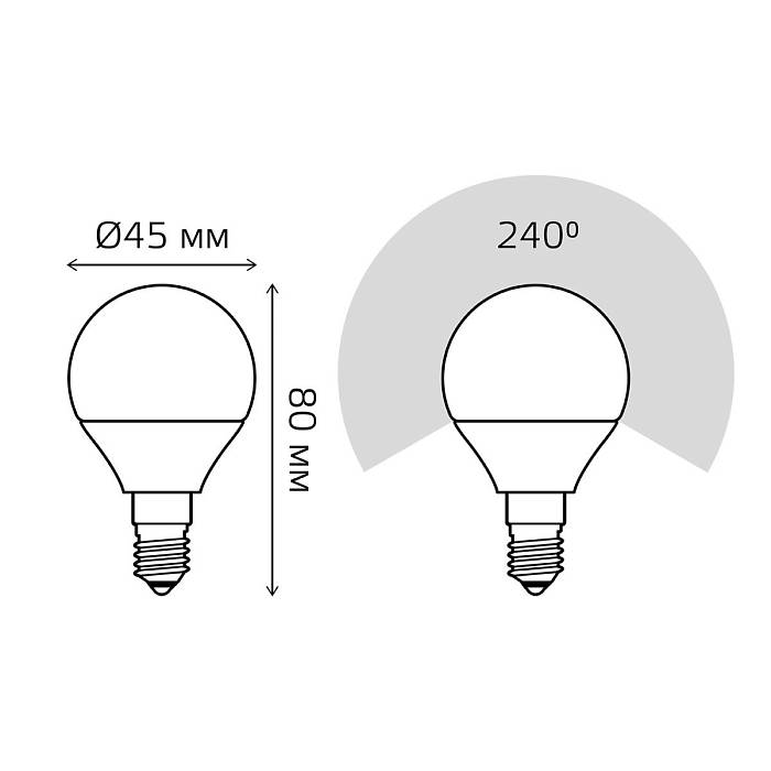 Лампа светодиодная Gauss E14 6.5W 3000K матовая 105101107 В наличии, Производитель:Gauss, Тип: Светодиодные, Артикул: 105101107 Доставка по РФ, актуальные цены и остатки, интернет-магазин Торгостров
