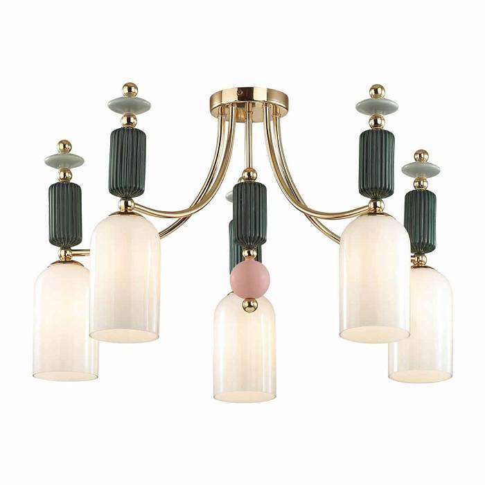 Потолочная люстра Odeon Light Classic Candy 4861/5C В наличии, Производитель:Odeon Light, Тип: Потолочные, Артикул: 4861/5C Доставка по РФ, актуальные цены и остатки, интернет-магазин Торгостров