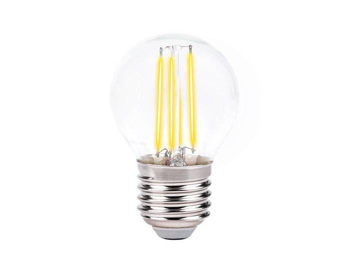 Купить Лампа светодиодная филаментная Ambrella light E27 6W 4200K прозрачная 203915 за 235 ₽ в наличии с доставкой по России. Интернет-магазин каталог товаров