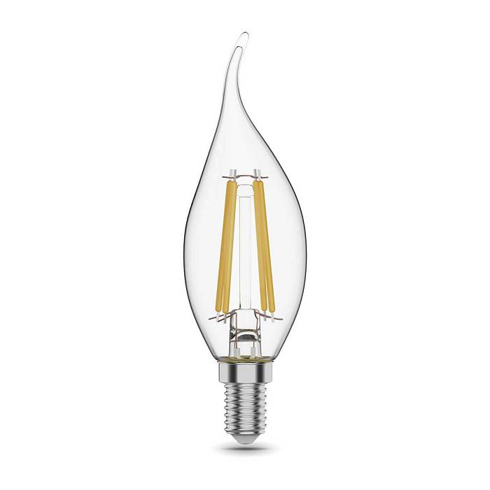 Купить Лампа светодиодная филаментная Gauss E14 11W 4100К прозрачная 104801211 за 279 ₽ в наличии с доставкой по России. Интернет-магазин каталог товаров