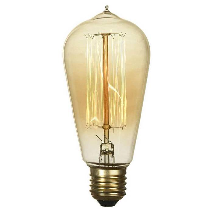 Купить Лампа накаливания E27 60W 2700K прозрачная GF-E-764 за 439 ₽ в наличии с доставкой по России. Интернет-магазин каталог товаров
