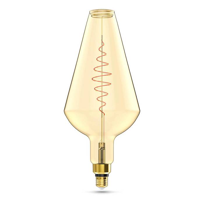 Купить Лампа светодиодная филаментная Gauss E27 8,5W 2000K янтарная 180802105 за 2 550 ₽ в наличии с доставкой по России. Интернет-магазин каталог товаров