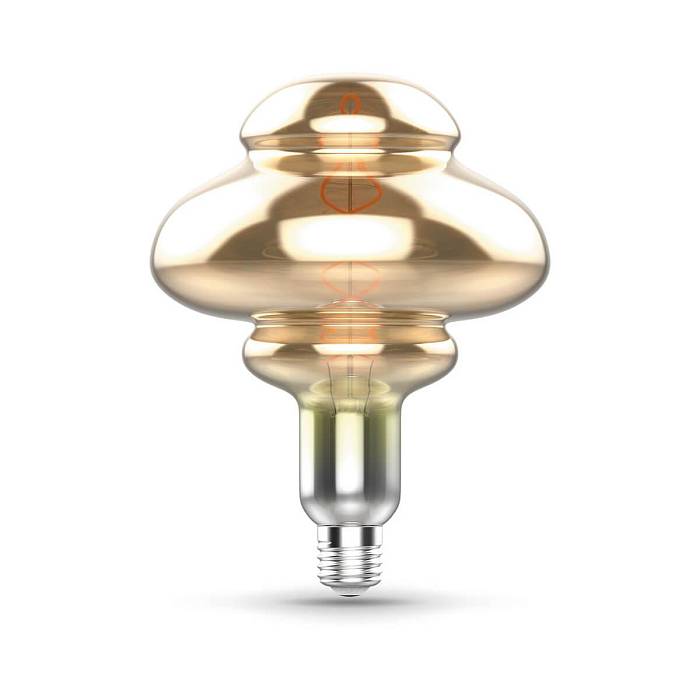 Купить Лампа светодиодная филаментная диммируемая Gauss E27 8W 2400K серая 162802008 за 1 249 ₽ в наличии с доставкой по России. Интернет-магазин каталог товаров