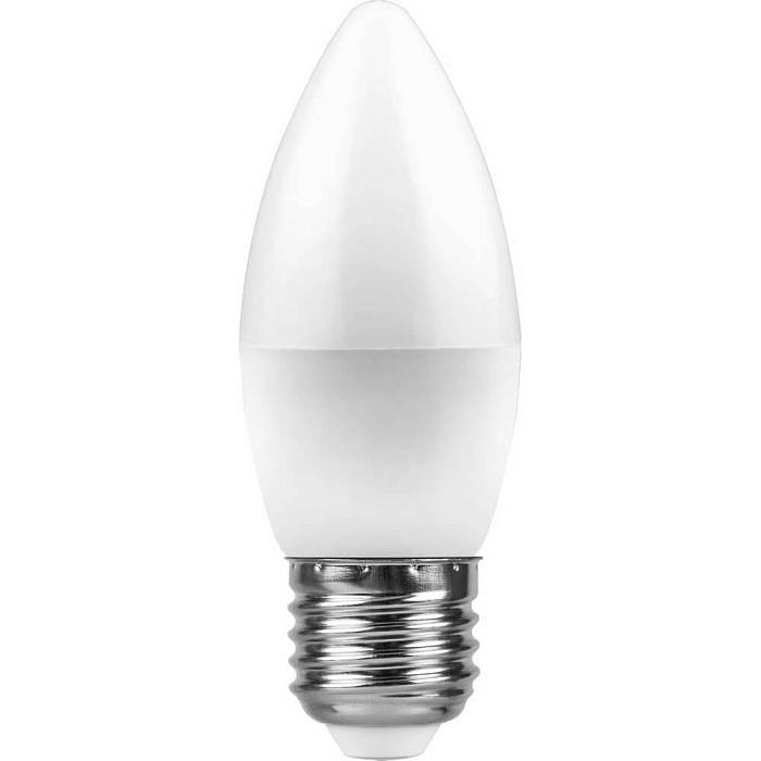 Купить Лампа светодиодная Feron E27 11W 6400K Свеча Матовая LB-770 25945 за 145 ₽ в наличии с доставкой по России. Интернет-магазин каталог товаров