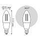 Купить Лампа светодиодная диммируемая филаментная Gauss Smart Home Filament E14 4,5W 2700K прозрачная 1230112 за 729 ₽ в наличии с доставкой по России. Интернет-магазин каталог товаров